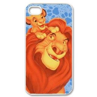 Well designed Mufasa Simba The Lion King iPhone 4/4s Plastic Hard Case Durable iPhone 4/4s Hard Case Cover Cell Phones & Accessories