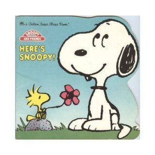 Here's Snoopy Super Shape Book (Golden Super Shape Book/Snoopy and Friends): Golden Books: 9780307100955: Books