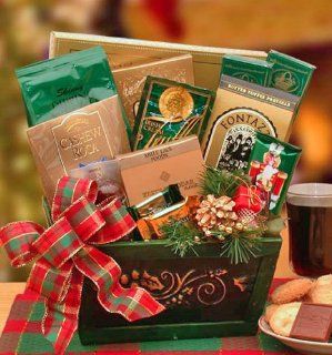 Here's to the Holidays Gourmet Gift Basket : Gourmet Snacks And Hors Doeuvres Gifts : Grocery & Gourmet Food