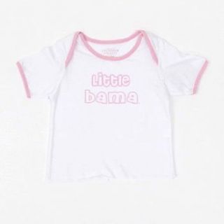 Alabama Crimson Tide Infant Baby Girls Walk On Pink Shirt   Toddler (9 12 Months) Clothing