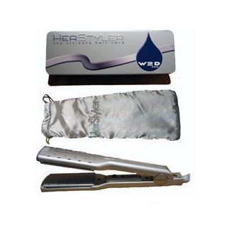 HerStyler Wet 2 Dry Professional Flat Iron 2" Hair Straightener : Flattening Irons : Beauty