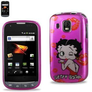 Reiko 2DPC SAMM930 B296 Betty Boop Premium Durable Protective Case for Samsung Transform Ultra M930   1 Pack   Retail Packaging   Pink: Cell Phones & Accessories