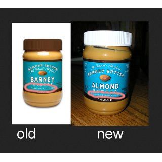 Barney Butter Smooth Almond Butter, 16 Ounce Jars (Pack of 3) : Grocery & Gourmet Food