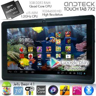 Andteck TouchTab 7X23 Dual Core 4.2.2 Google Android 7 in Tablet PC, 1.5GHz, Wi Fi, A23 [2014 Model] (Black)  Computers & Accessories