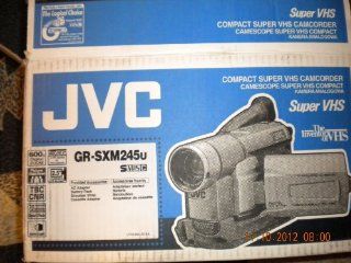 Gr sxm245u JVC Compact Super VHS Camcorder : Camera & Photo