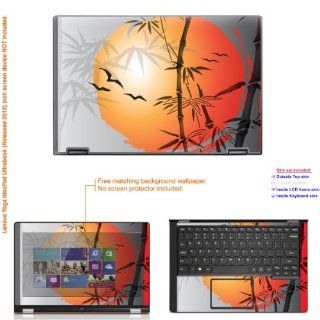 Decalrus   Matte Decal Skin Sticker for LENOVO IdeaPad Yoga 11 11S Ultrabooks with 11.6" screen (IMPORTANT NOTE compare your laptop to "IDENTIFY" image on this listing for correct model) case cover Mat_yoga1111 244 Computers & Accessor