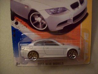 2011 Hot Wheels 26/244   New Models 26/50  '10 BMW M3 (Metallic White): Toys & Games