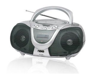 Naxa NX 243 Portable MP3/CD Player With Text Display and AM/FM Stereo Radio : MP3 Players & Accessories