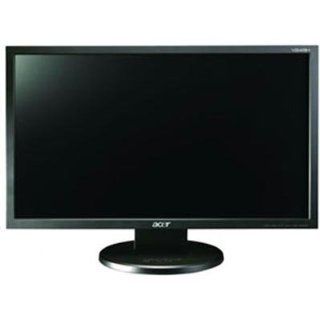 Acer America Corp V243HAJbd 24inch Widescreen LCD Monitor Black 16:9 DVI VGA Energy Star: Computers & Accessories