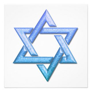 Star of David Invitations