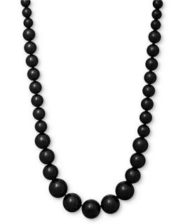 Sterling Silver Necklace, Hematite Graduated Necklace (310 ct. t.w.)   Necklaces   Jewelry & Watches