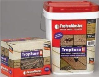 FastenMaster FMTR2 234 350TSSR 2 3/4 Inch TrapEase II High Density Composite Deck Screw for TREX Transcends, Spiced Rum, 350 Pack: Home Improvement