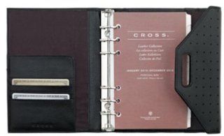 Cross Autocross Leather, Personal Agenda Calendar, Black (AC234 1) : Personal Organizers : Office Products