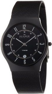 SKAGEN Wrist watch basic titanium mens 233XLTMB Case Width: : 37mm for men (Japan Import): Watches