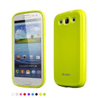 Megix Technology Amber Series Case for Samsung Galaxy S3   Retail Packaging   Green: Cell Phones & Accessories