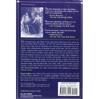 Marie Curie: A Life (Radcliffe Biography Series): Susan Quinn: 9780201887945: Books