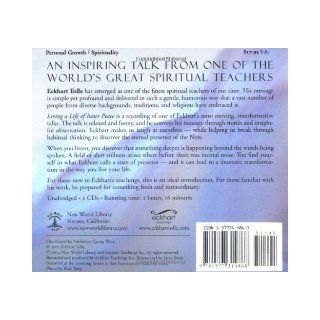 Living a Life of Inner Peace: Eckhart Tolle: 9781577314868: Books