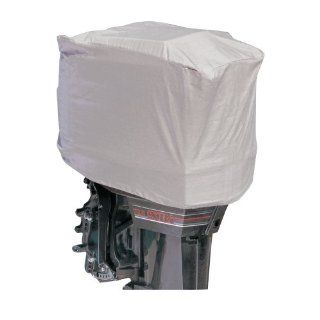 Leader Accessories Gray 300D Polyester Outboard Motor Hood Cover Fits Motor 115 225hp : Boat Covers : Sports & Outdoors