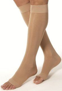 Jobst Ultrasheer 20 30 mmHg Open Toe Knee High Firm Compression Stockings: Health & Personal Care