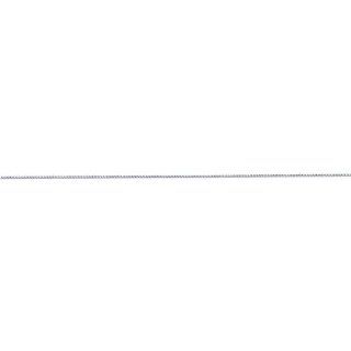 14K White Gold .9mm Pendant Curb Chain 20": Jewelry