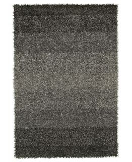 Dalyn Area Rug, Metallics Shades Shag Pewter 5 x 76   Rugs