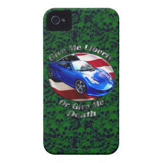Toyota MR2 Spyder Green Skulls iPhone 4 iPhone 4 Cover