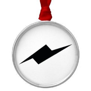 FALSEFLAG LOGO SIMPLE CHRISTMAS TREE ORNAMENT