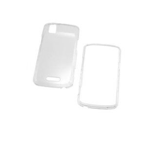Crystal Clear Transparent Snap on Hard Protector Skin Cover Cell Phone Case for MOTOROLA Droid Pro XT610 Verizon   Clear: Cell Phones & Accessories