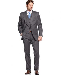 Lauren Ralph Lauren Suit Charcoal Solid Vested   Suits & Suit Separates   Men