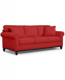 Martha Stewart Collection Fabric Sofa, Club: Custom Colors 89W x 38D x 31H   Furniture