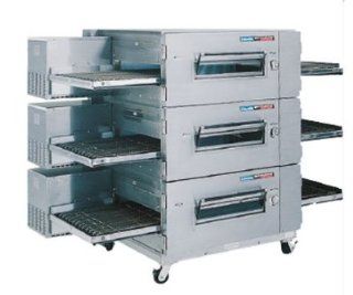 Lincoln Foodservice 1600 FB3E 2083 80" Triple Electric Conveyor Oven   208/3v, Each: Kitchen & Dining