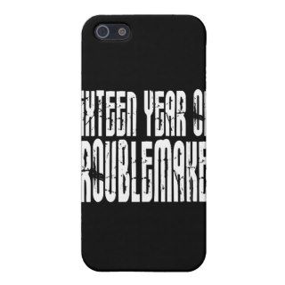Funny Birthdays : Sixteen Year Old Troublemaker iPhone 5 Cover