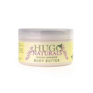 Hugo Naturals Body Butter, French Lavender, 4 Ounce Jar : Beauty