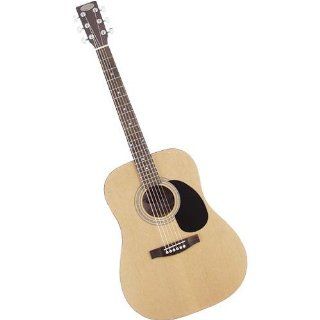 Stagg SW205N Acoustic Guitar Spruce Catalpa Natural: Musical Instruments