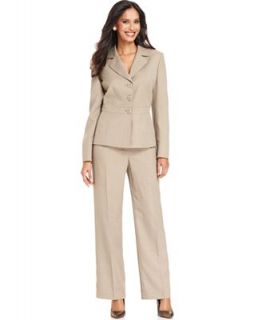 Le Suit Melange Three Button Blazer & Pants Suit   Suits & Suit Separates   Women