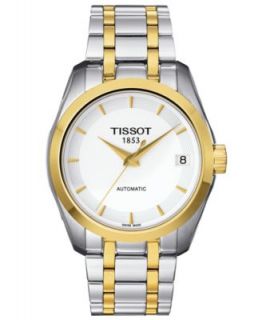 Tissot Watch, Womens Swiss Two Tone Stainless Steel Bracelet 42mm T0822102203800   Watches   Jewelry & Watches