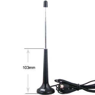 August DTA206 Digital TV Extendable Antenna   Portable Indoor/Outdoor Aerial for USB TV Tuner / Digital Television / DAB Radio   With Magnetic Base and Extendable Rod: Electronics
