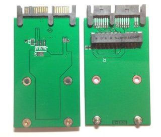 Mini PCI E mSATA 30mm x 50mm SSD to 1.8 micro SATA convert adapter: Computers & Accessories