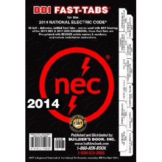 2014 National Electrical Code NEC Fast Tabs For Softcover, Spiral, Looseleaf and Handbook: Builder's Book, Christiana Kouzman: 9781622709885: Books