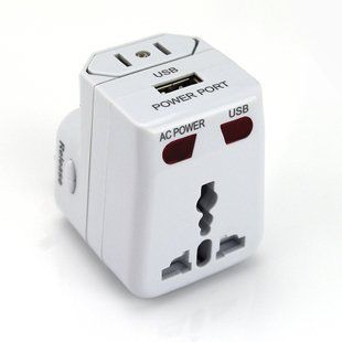 2013 New USB Electricity Adapter Multi Function Power Adapter Power Port Universal limited edition: Computers & Accessories
