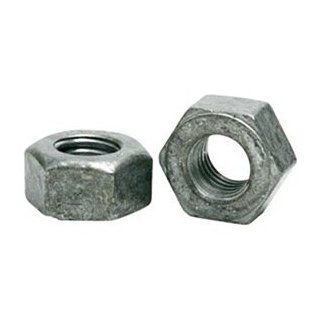 ASTM A194 2H HEAVY HEX NUT 2" 8 HOT DIP GALV, Pack of 15: Home Improvement