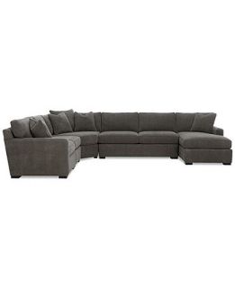 Radley 5 Piece Fabric Modular Sectional Sofa   Furniture