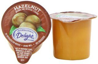 International Delight Hazelnut Liquid Creamer, 192 Count Single Serve Packages : Nondairy Coffee Creamers : Grocery & Gourmet Food