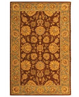 MANUFACTURERS CLOSEOUT! Safavieh Area Rug, Heritage HG343J Brown 6 x 9   Rugs