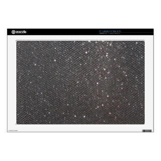 Black Glitter Decal For 17" Laptop