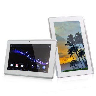 7''  White Dual Core Google Android 4.2 Tablet PC, Allwinner A20 Dual Core Tablet PC, Dual Camera, HD 800*400 : Tablet Computers : Computers & Accessories