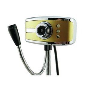 Ayangyang Yellow High Pixel High Resolution Flexible USB Webcam With USB Microphone for WindowXP/VISTA /windows 7: Computers & Accessories