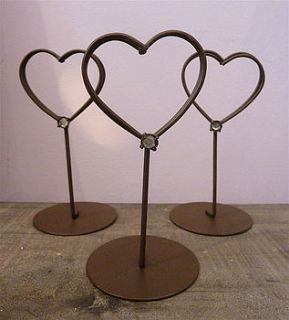 metal heart name place holder by violette