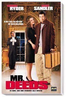 Mr. Deeds [VHS]: Adam SandlerWinona Ryder: Movies & TV