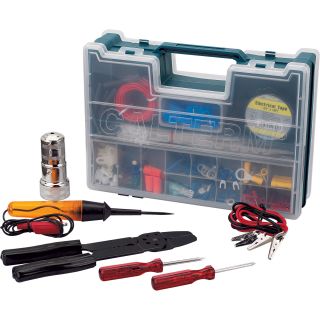 Calterm Auto Emergency Electrical Repair Kit  Terminal Kits   Organizers